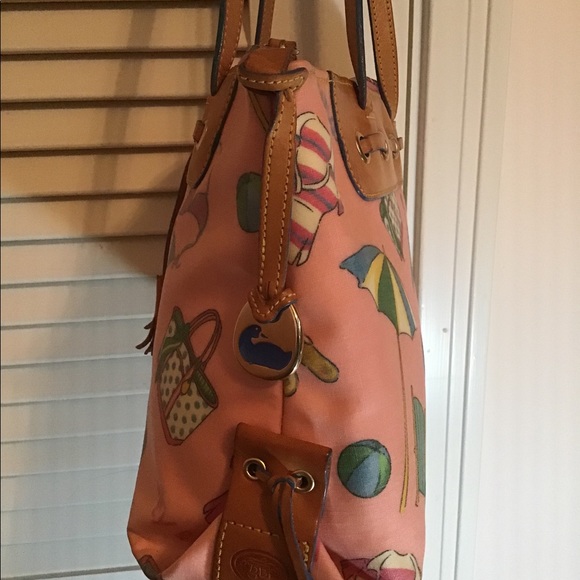 Vintage Dooney & Bourke Beach Themed Handbag - Picture 6 of 16